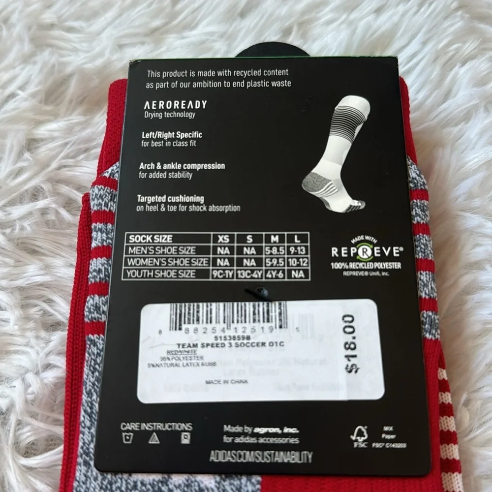 Adidas Soccer Team Speed Sock